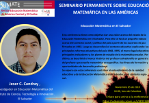 Seminario Permanente sobre Educación Matemática en las Américas – Tercera Conferencia