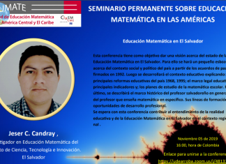 Seminario Permanente sobre Educación Matemática en las Américas – Tercera Conferencia