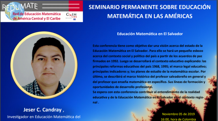 Seminario Permanente sobre Educación Matemática en las Américas – Tercera Conferencia