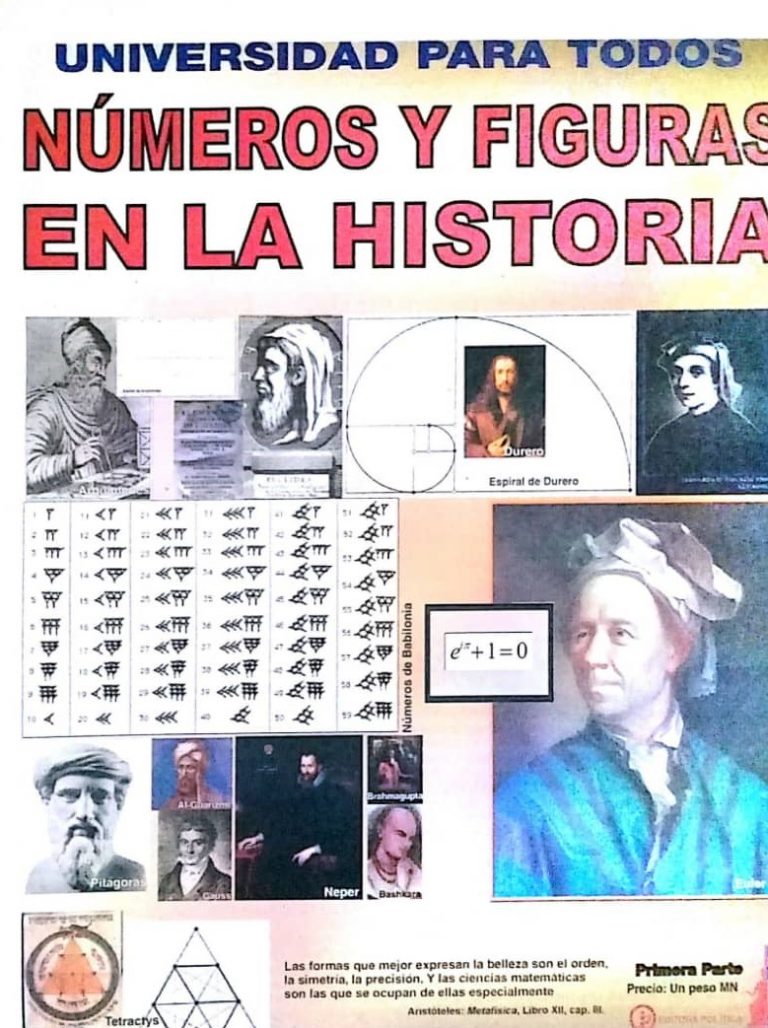 “Números y Figuras en la Historia” 10 años después