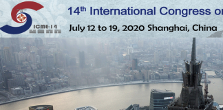 ICME 2020 en Shanghai: carta del presidente del congreso