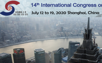 ICME 2020 en Shanghai: carta del presidente del congreso