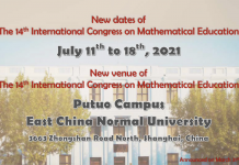 Fechas nuevas para ICME 14 Shanghai