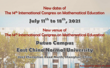 Fechas nuevas para ICME 14 Shanghai
