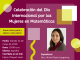 Celebración del Día Internacional por las Mujeres en Matemáticas