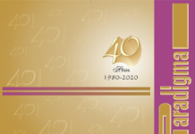 CUADRAGÉSIMO ANIVERSARIO DE LA REVISTA PARADIGMA