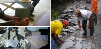 Etnomatemática. Vídeo 4. Medidas y clasificaciones en la extracción artesanal de la piedra tablón.