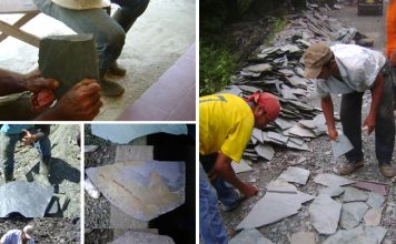 Etnomatemática. Vídeo 4. Medidas y clasificaciones en la extracción artesanal de la piedra tablón.