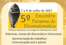 5º Encontro Paraense de Etnomatemática. Práticas docentes em tempos de afastamento social.