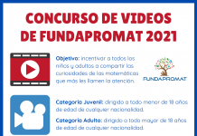 Participa en el Concurso de Videos de FUNDAPROMAT 2021