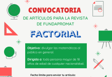 Participa en la Convocatoria de Artículos para la Revista de FUNDAPROMAT
