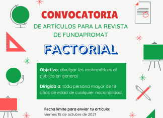 Participa en la Convocatoria de Artículos para la Revista de FUNDAPROMAT