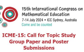 ICME 15: Convocatoria para la presentación de ponencias y posters a los Grupos de Estudio de Temas (TOpic Study Groups / TSG) ICME-15 TSG