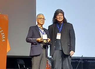 Medalla Luis Santaló: palabras de Luis Carlos Arboleda en XVI CIAEM