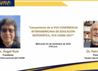 Lanzamiento de la XVII CIAEM en Barranquilla 2027