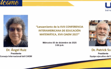 Lanzamiento de la XVII CIAEM en Barranquilla 2027