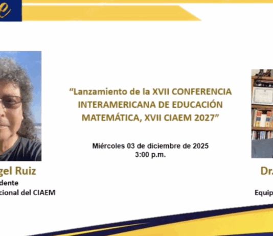 Lanzamiento de la XVII CIAEM en Barranquilla 2027