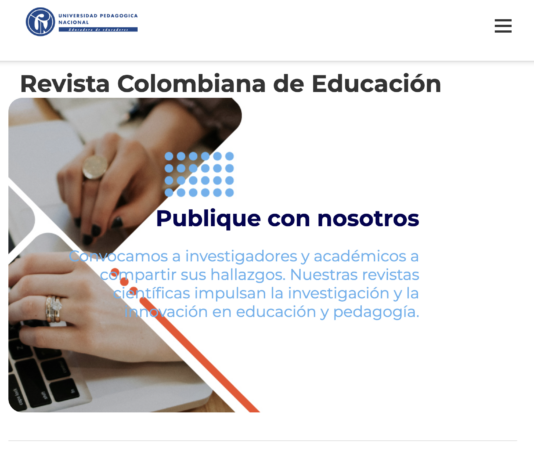 Artículos de Educación Matemática en la Revista Colombiana de Educación