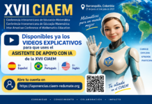 Videos para Asistente de Apoyo con IA en XVII CIAEM en tres idiomas