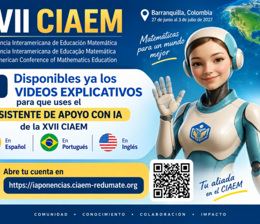 Videos para Asistente de Apoyo con IA en XVII CIAEM en tres idiomas