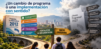 ¿Hacia dónde van los nuevos Programas de Matemática en Costa Rica?