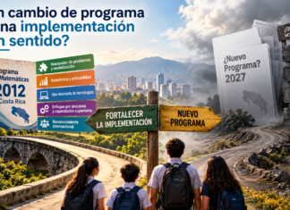 ¿Hacia dónde van los nuevos Programas de Matemática en Costa Rica?