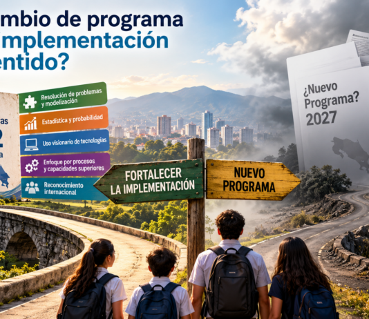 ¿Hacia dónde van los nuevos Programas de Matemática en Costa Rica?