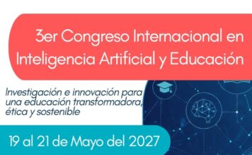 3er Congreso Internacional en Inteligencia Artificial y Educación (3CIIAE) flyer-3CIIAE